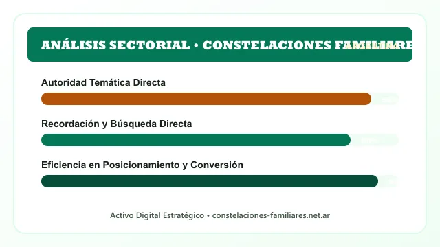Análisis sectorial y posicionamiento estratégico para Constelaciones Familiares