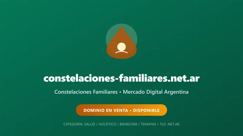 Identidad gráfica y activo digital para Constelaciones Familiares en Argentina